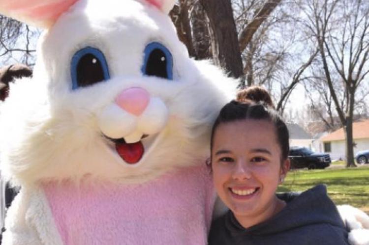 Easter Egg Hunt sponsored by Arapahoe Chamber of Commerce was held on Saturday at the local parks