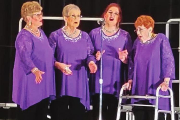 Sweet Adeline Fall Show a rocking good time