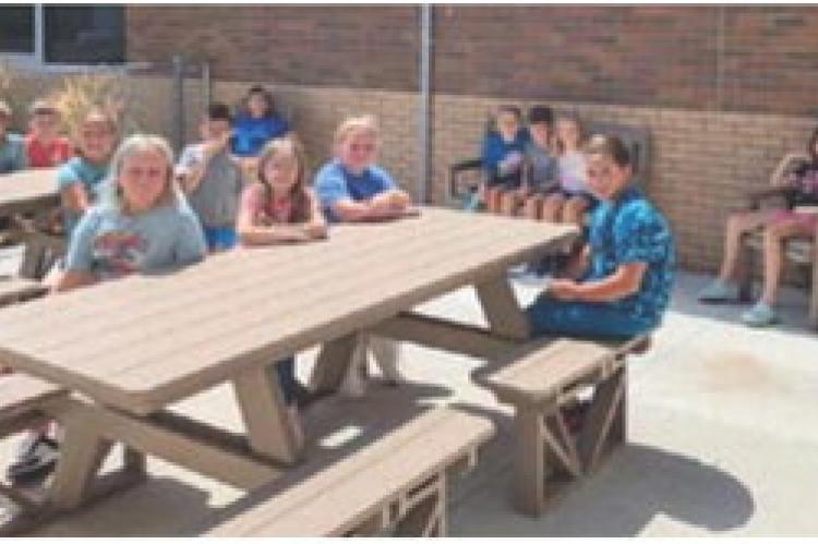 Southern Valley School creating a reading garden