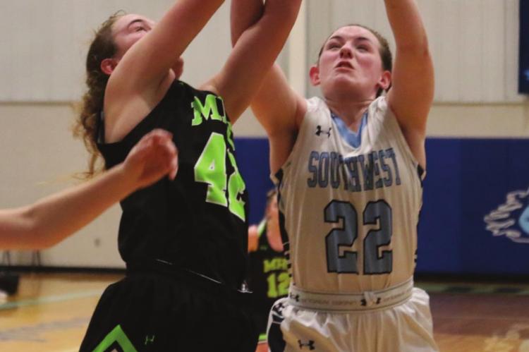 Southwest falls to Medicine Valley, Maywood