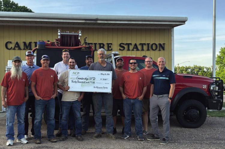 Pictured L to R: Harry Bailey, Brian Meeuwsen, Jared Andrews, Eric Meeuwsen, Jason Cobb, Cordell Stover, Delaine Soucie, Brant Heitmann, Scotty Gray, Derek Downer and Steve Newell.