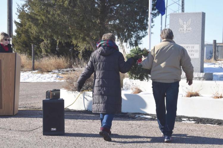 Wreaths Across America celebrated at the Fairview Cemetery in Cambridge