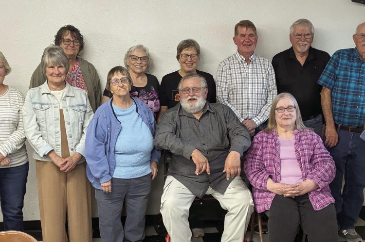 The Cambridge Class of 1971 celebrated a 55th class reunion recently. Class members in attendance included Pam (Tomlin) Miller, Laurie (Hayen) Klein, Kathy Trosper, Rod Mollring, Carol (Allen) Sundmier, Patti Lockenour, Vernita (Laverack) Saylor, Kathryn (Shoemaker) Heitmann, Mark Miller, Dick Potts and John Davenport. Martha Teter not pictured.