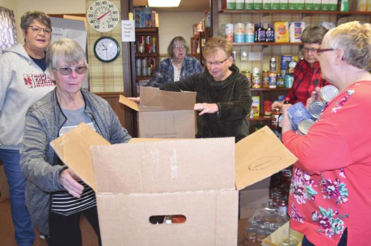 Arapahoe Food Pantry volunteers delivered Christmas food boxes