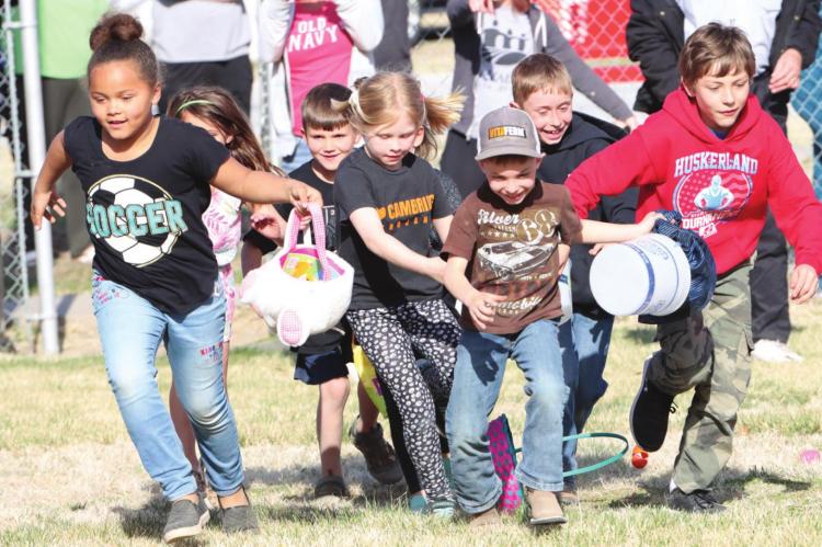 Ready, set...go! Over a hundred enjoy Cambridge Easter Egg Hunt