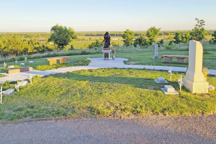 rachel project complete at Fairview cemetery