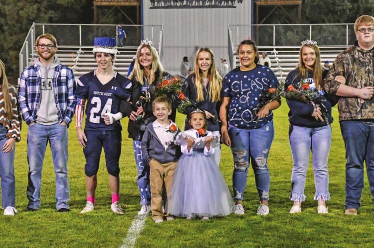 Southwest crowns homecoming court