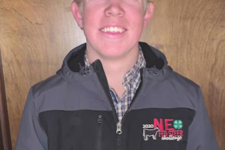 Donald Rohr, Frontier County won 2nd place in growth performance, 1st in record book, 1st in carcass merit, and 1st in overall winners.