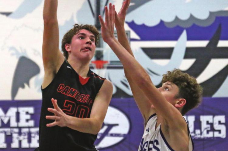 Cambridge rolls past South Loup