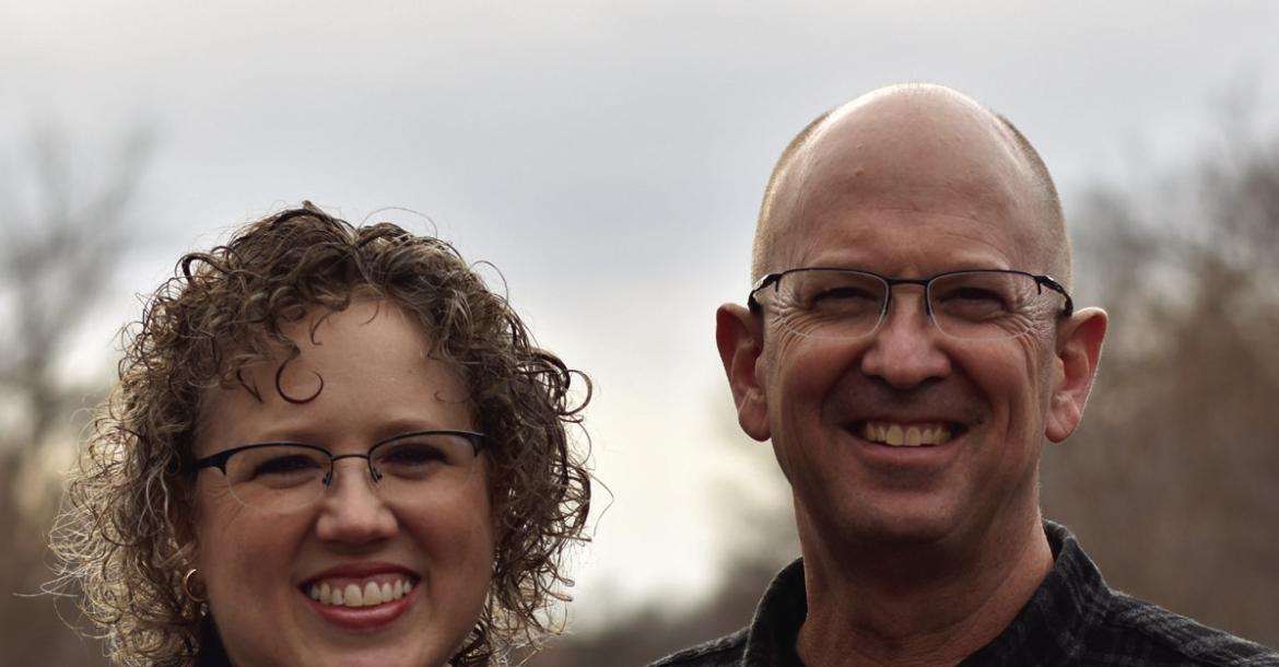 Brian Nicklas, pictured with his wife Clover, is NCTA’s new Residence Life Manager.