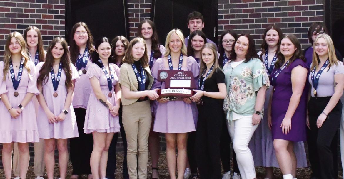 The Southern Valley journalism crew brought home a fifth State Runner-Up trophy during the State Journalism Competition in Norfolk on Monday, April 22.
